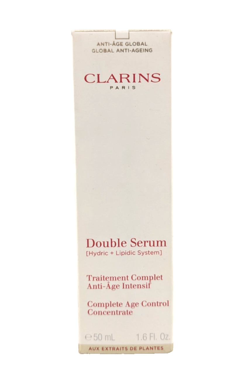 Clarins Double Serum Complete Age Control Concentrate 50ml/1.6oz New Authentic